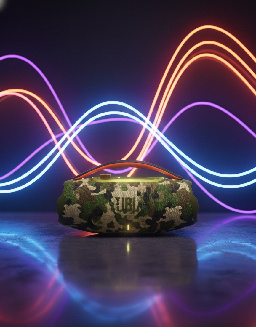 Edición Limitada - Parlante Boombox 3 LED